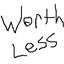 Worth Less logo