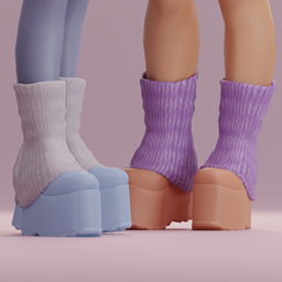 Chunky Pastel Boots logo