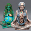 Mother Earth Statue logo