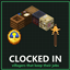 Clocked In. logo