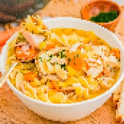 Chicken noodle soup logo