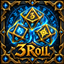 ThreeRoll logo