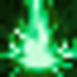 Iron's Spells 'n Spellbooks: Green Fire Spells logo