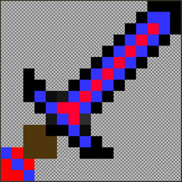 diamond and redstone sword