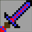 diamond and redstone sword logo