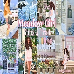 Meadow Girl | Sims 4 Trait by babybeesims / Spanish translation by GatamolLunastra logo