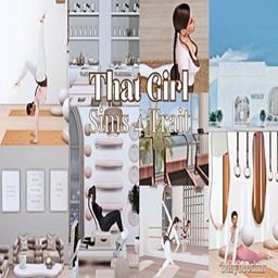 That Girl | Sims 4 Trait by babybeesims / Spanish translation by GatamolLunastra logo