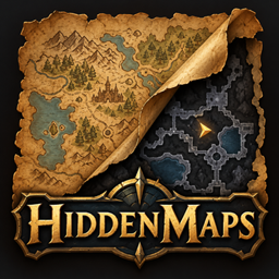 HiddenMaps logo