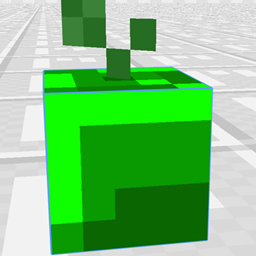 Minecraft 3D Emerald Apple project image