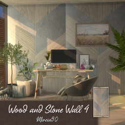 Wood & Stone Wall #4 logo