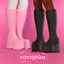 Y2K Platform Boots ♡ logo