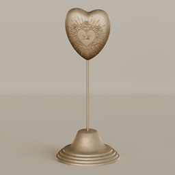 Clio Metal Heart Stand logo
