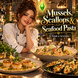 Mussels, Scallops and Seafood Pasta (EA) by Somik & Severinka - Tradução PTBR logo