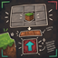 Netherite upgrade with one dirt logo