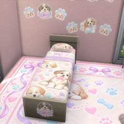 Pastel Puppy Dreams — Bedroom Set project image
