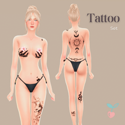 Tattoo Set ♡ logo