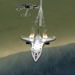 Stock Kerbal Concorde Super Sonic Transport logo