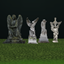Statue, sculpture collection (angel) logo