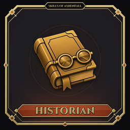 Skills Of Ashenfall: Historian project image