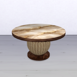 Luxory marble dining table logo
