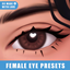 Female eye presets №13-16 logo