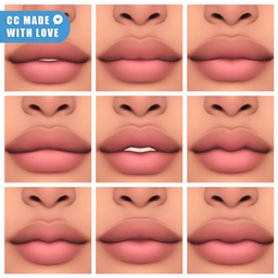 Female lips presets №45-53 project image