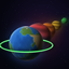Infinite Earth's logo