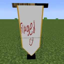 Flaged logo