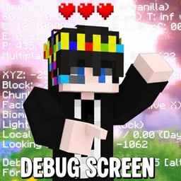Debug Screen Ultimate: Java F3 HUD logo