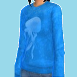 Jellyfish sweater [purpleispurpling] logo