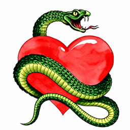 snake heart project image