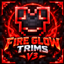 Fire glow Trims logo