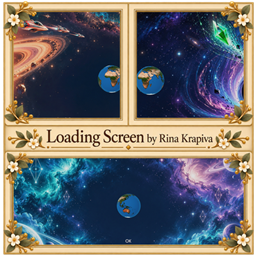 Animated Cosmos Loading Screens logo