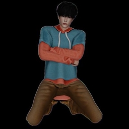Jungkook poses 01 project image