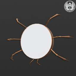 Midnight Shadows Dining – Spider Wall Mirror logo