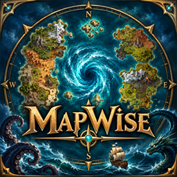 MapWise – Better World Maps, Terrain Maps, Dungeon Maps, Raid Maps, Quest Maps & Guide, Boss Loot, Gathering, Coordinates logo