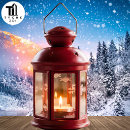 Winter glow lantern *Functional project image