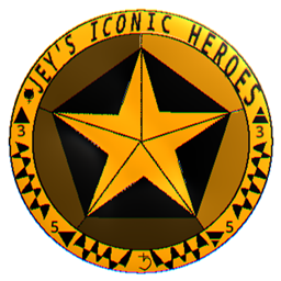 Jey's Iconic-heroes logo