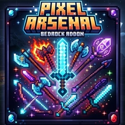 Pixel arsenal  (Friendly with achievements) logo
