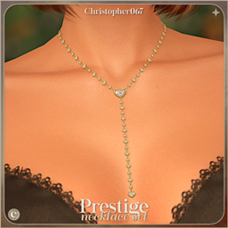 Prestige Necklace Set - Heart Shaped Diamond Studded Lariat Necklaces project image