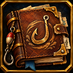 Angler's Journal - A Fishing journal and roleplay companion for WoW Forever logo