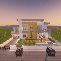 Modern House 10 (Ordinary Styled) (Part of Modern City Structures)