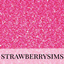pink glitter flooring by strawberrysims logo