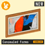Raster Rabbit: Daily Drop - Concealed Forms | DEEP SHADOW Abstract Collection (3 New Paintings) logo