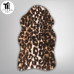 Leo fur rug logo