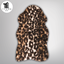 Leo fur rug logo