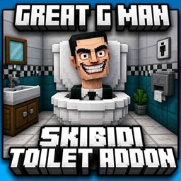 Great G Man Skibidi Toilet logo