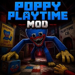 Poppy Playtime Mod by krish gamecraft logo
