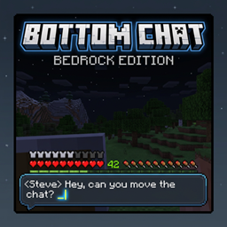 Bottom Chat for Bedrock Edition logo