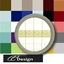 A round mirror logo
